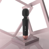 Funfly handheld massager front view shows compact design for quick relief