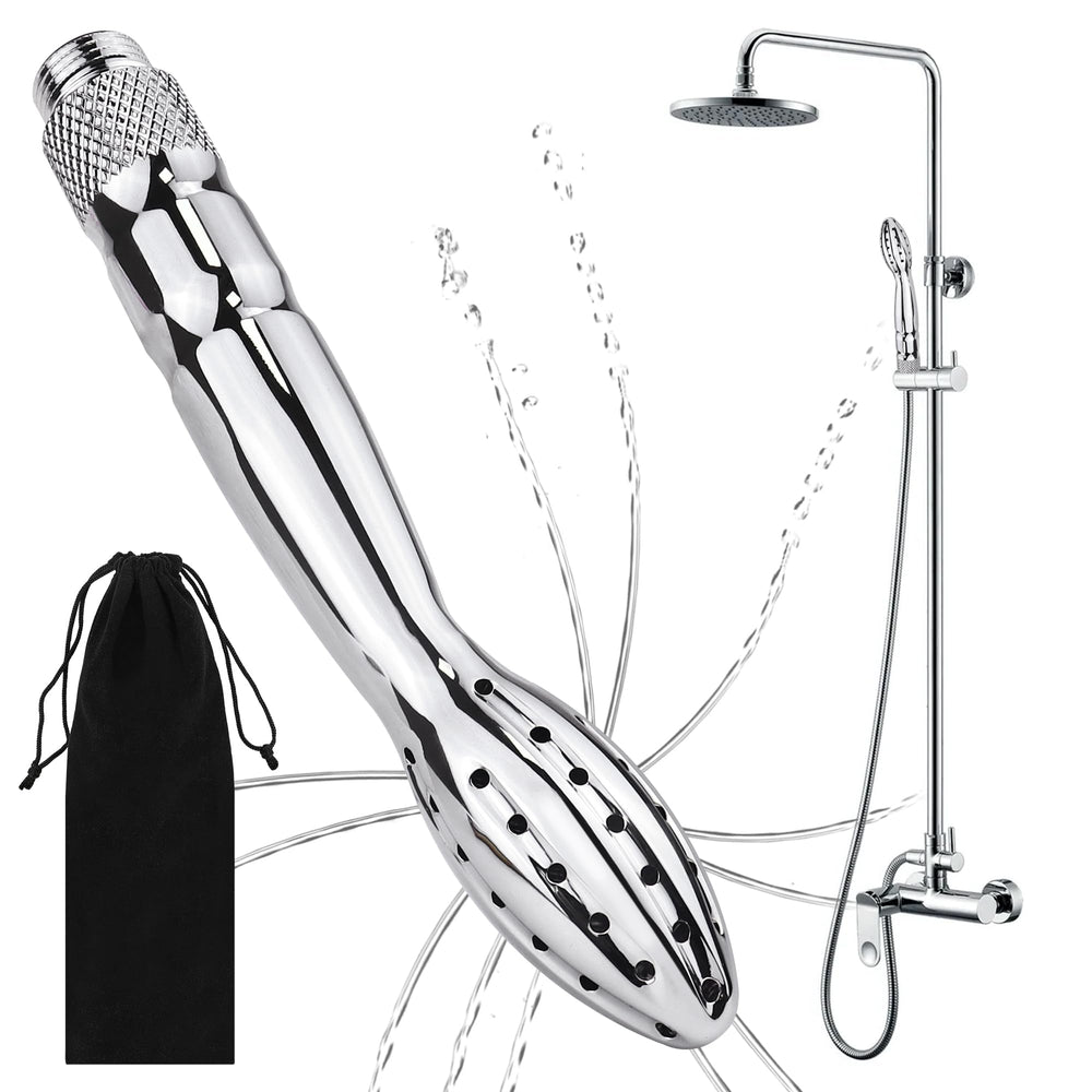 FunMove shower-douche aluminum body detail highlighting durable anti-rust construction.