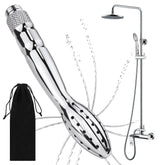 FunMove shower-douche aluminum body detail highlighting durable anti-rust construction.