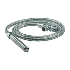 Funny Steel flow regulator attaches to tailor water amount during use.