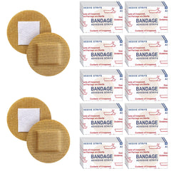 Funtery round 1-inch adhesive bandage for discreet wound coverage and quick care.