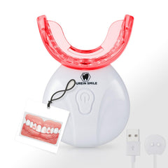 FUREIN SMILE gums device side view demonstrates portable design for on-the-go use.