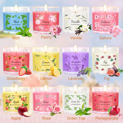 Furnizone 2.5oz mini jar candle for compact, travel-friendly use.
