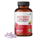 Futurebiotics Beet Root + L-Arginine capsules bottle supports daily stamina.