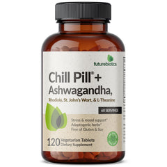 Futurebiotics Chill Pill con rhodiola para enfoque y equilibrio