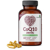 Futurebiotics CoQ10 bottle front shows branding and potential energy support for daily vitality.
