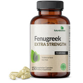 FutureBiotics Fenugreek Extra Strength bottle on shelf supports daily wellness.