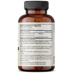 FutureBiotics Fenugreek seeds close-up highlighting natural harvest source for supplements.