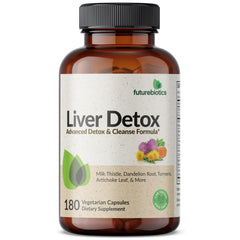 Futurebiotics Liver Detox bottle with artichoke leaf for herbal balance