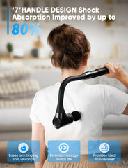FVZ percussion massage operates up to 3,000 RPM for deep tissue work.