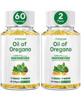 FYENCAM Oil of Oregano with Black Seed Oil bottle presented for daily immune support
