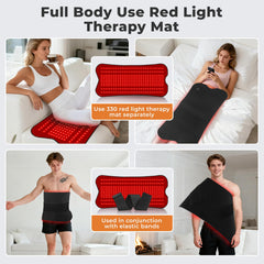 fyovuv elastic strap enables hands-free securing during use.