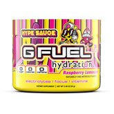 G Fuel Hype Sauce: envase con sabor frambuesa-limonada para hidratación limpia y energía