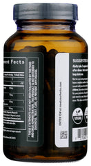 Gaia Herbs Adrenal Health Nightly Restore capsules close-up, vegan liquid phyto-caps.