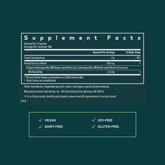Gaia Herbs Ashwagandha root capsules closeup showcases convenient daily use