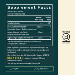 Gaia Herbs Ginger root image highlights digestion and metabolic comfort.