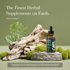 Gaia Herbs liquid dropper detail demonstrating precise, mess-free dosing