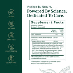 GAIA Herbs PRO alfalfa leaf capsules ready for supportive wellness.