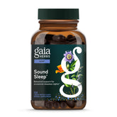 Gaia Herbs Sound Sleep bottle front view for natural sleep support