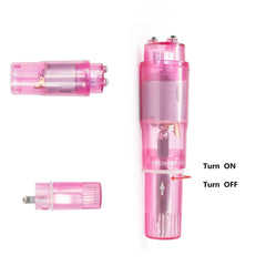 Gajoin mini pocket massager purple small dot head for precise relief