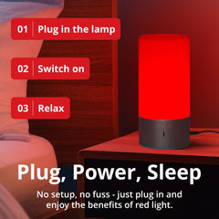 Gamma Revive nursery nightlight offers gentle illumination for a calmer nightly routine.