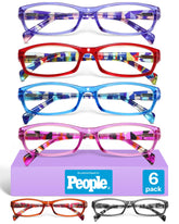 Gaoye 1.0 reading glasses with a fashion frame for women, close-up style.