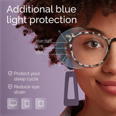 Gaoye anti-reflective HD lens with amber tint near clear.
