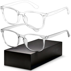 Gaoye blue light blocking glasses with fashion square frame for everyday eye protection.