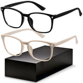 Gaoye blue light blocking glasses fashion square front view for screen time comfort
