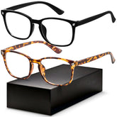 Gaoye blue light blocking glasses front view with square frame for screen time comfort