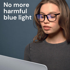 Gaoye blue light blockers with UV400 protection reduce glare during computer work