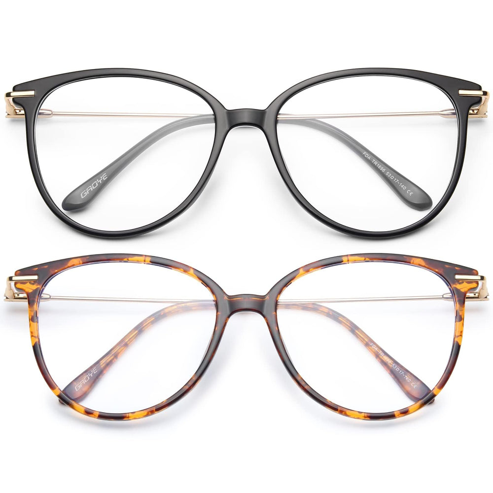 Gaoye blue light blocking round frames for all-day comfort