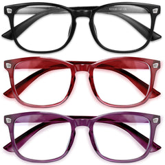 Gaoye women's blue light glasses front view reducing screen glare for comfort