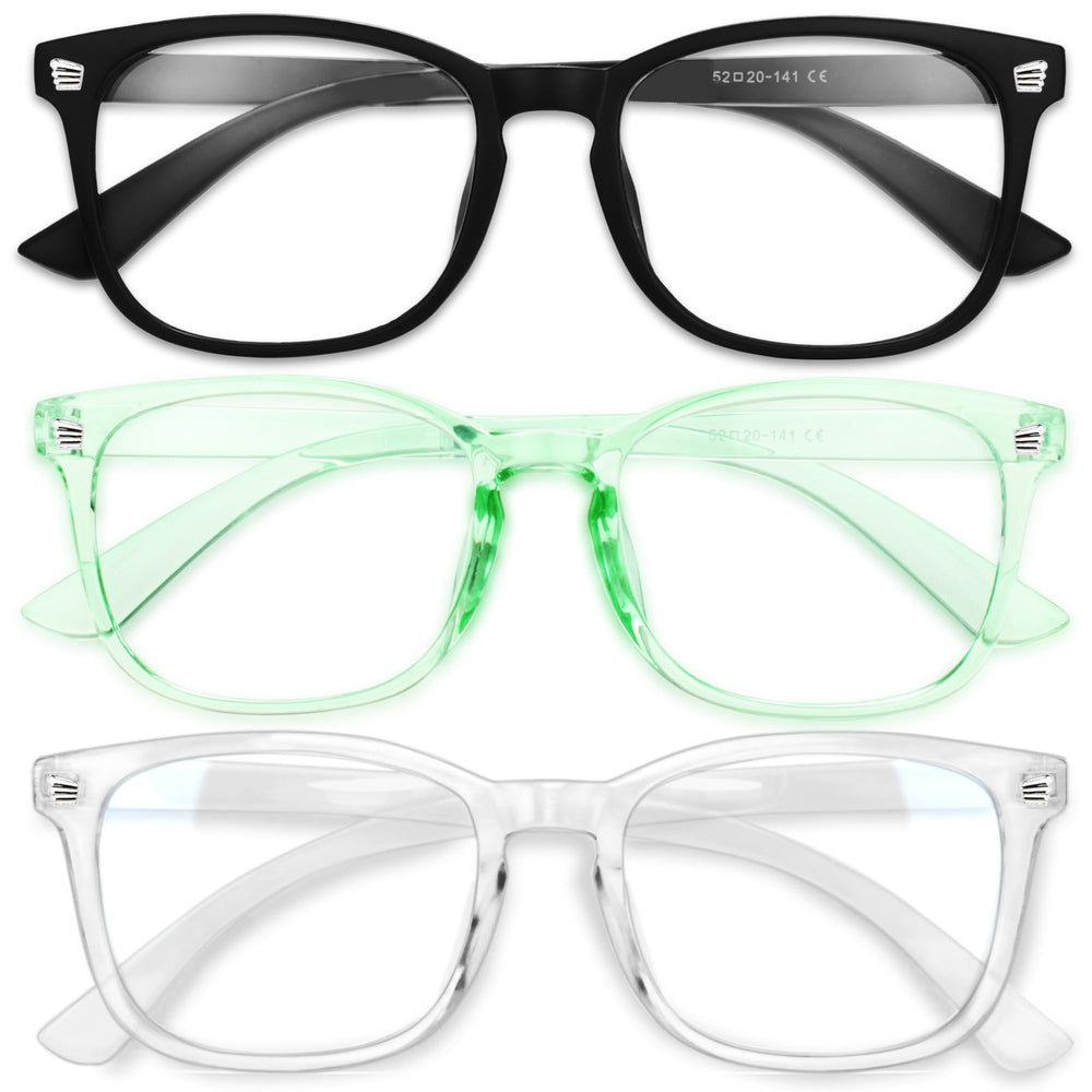 Gaoye blue light glasses for women, front view, stylish protection during screen time.