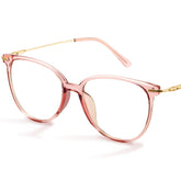Gaoye blue light round glasses reducing screen glare and eye strain