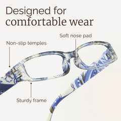 Gaoye pattern D blue light blockers support easier screen time without eye fatigue.