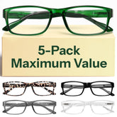 Gaoye professional reading glasses for all-day wear with crisp lenses for extended reading.