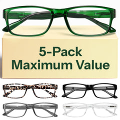 Gaoye professional reading glasses for all-day wear with crisp lenses for extended reading.