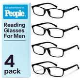 Gaoye +2.0 reading glasses with blue-light lenses reducing screen glare