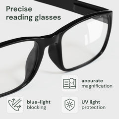 Gaoye lightweight frame with spring hinges shown for all-day comfort.