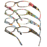 Gaoye 1.25 blue-light blocking reading glasses protect eyes during screen time.