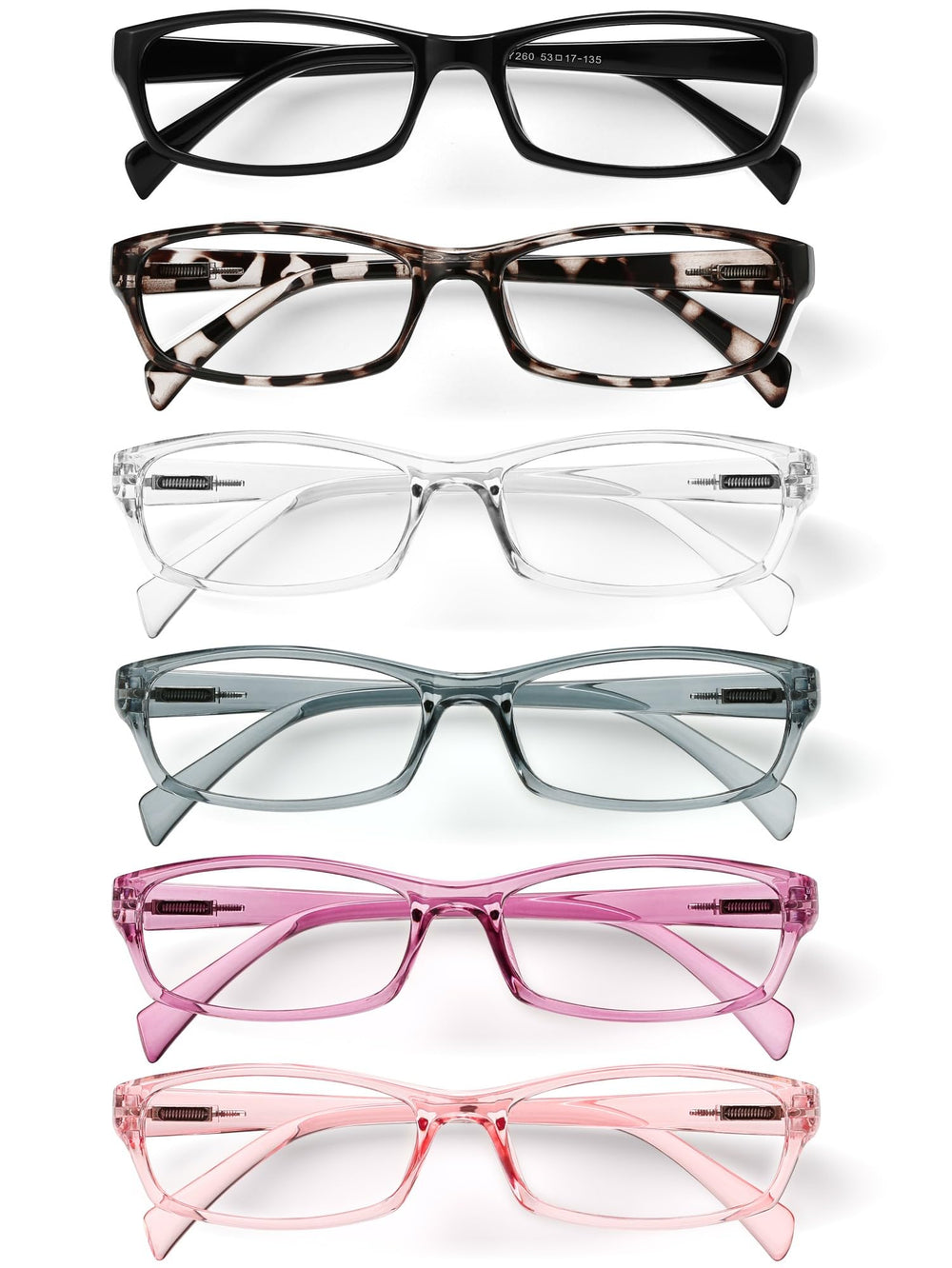 Gaoye reading glasses women pack six for versatile daily wear