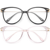 Gaoye round TR90 frames with UV400 lenses for screen comfort and reduced glare.
