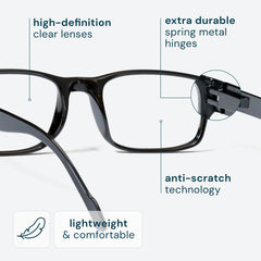 Gaoye stylish frames offer a polished look in multiple colors.