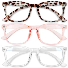 Gaoye women's blue light glasses frame shown with a lightweight setup for daily wear