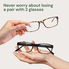 Gaoye leopard-frame women's reading glasses for stylish reading sessions.