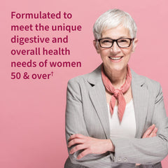 Garden of Life 22 Digestive Enzymes label close-up highlighting 50 Plus digestive benefits.
