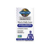Garden of Life Men's Daily Care bottle with probiotic blend label