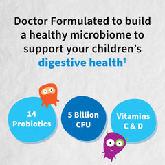 USDA Organic badge on Garden of Life Kids Probiotics signals clean, organic ingredients.