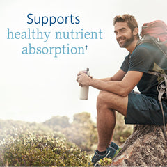 Garden of Life RAW Probiotics Men close-up with dairy-digesting enzymes.